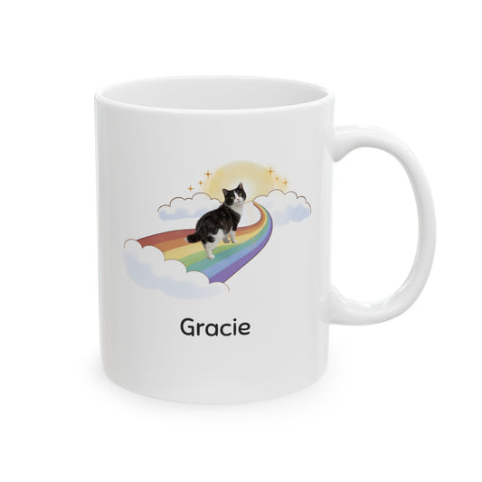 Personalized Cat Memorial Mug 11oz