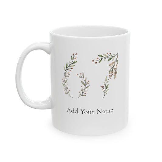 Personalized Ceramic Mug 11oz