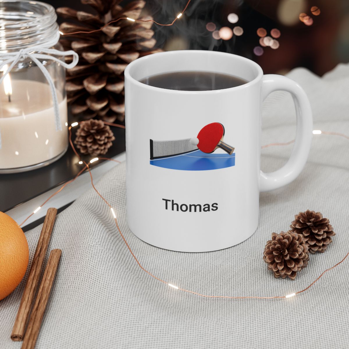 Small Art Sports Ceramic Mug 11oz