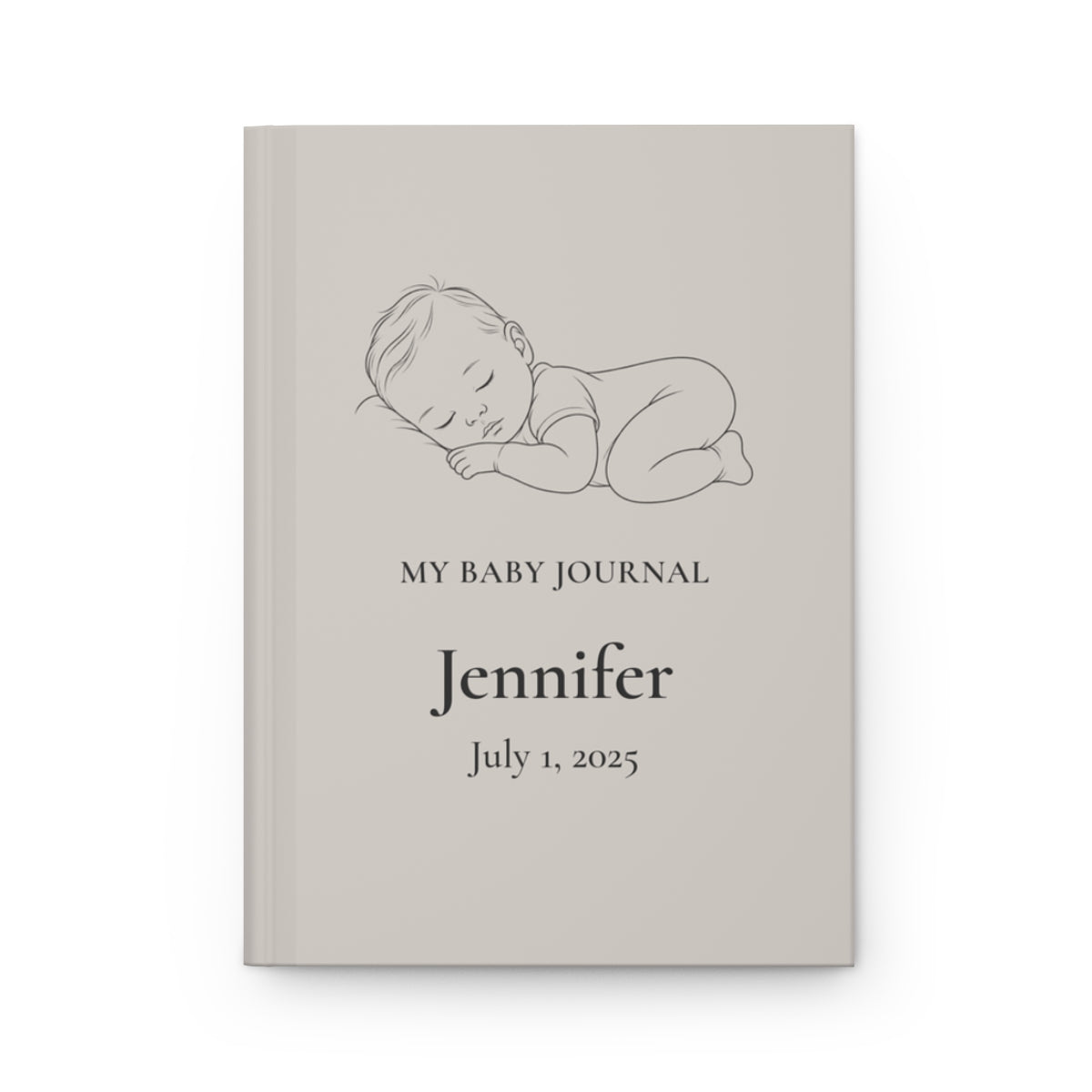 Personalized Baby Hardcover Journal
