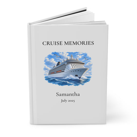 Personalized Cruise Memories Hardcover Journal