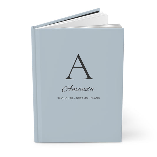 Personalized Monogram Hardcover Journal
