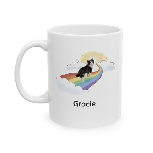 Personalized Cat Memorial Mug 11oz