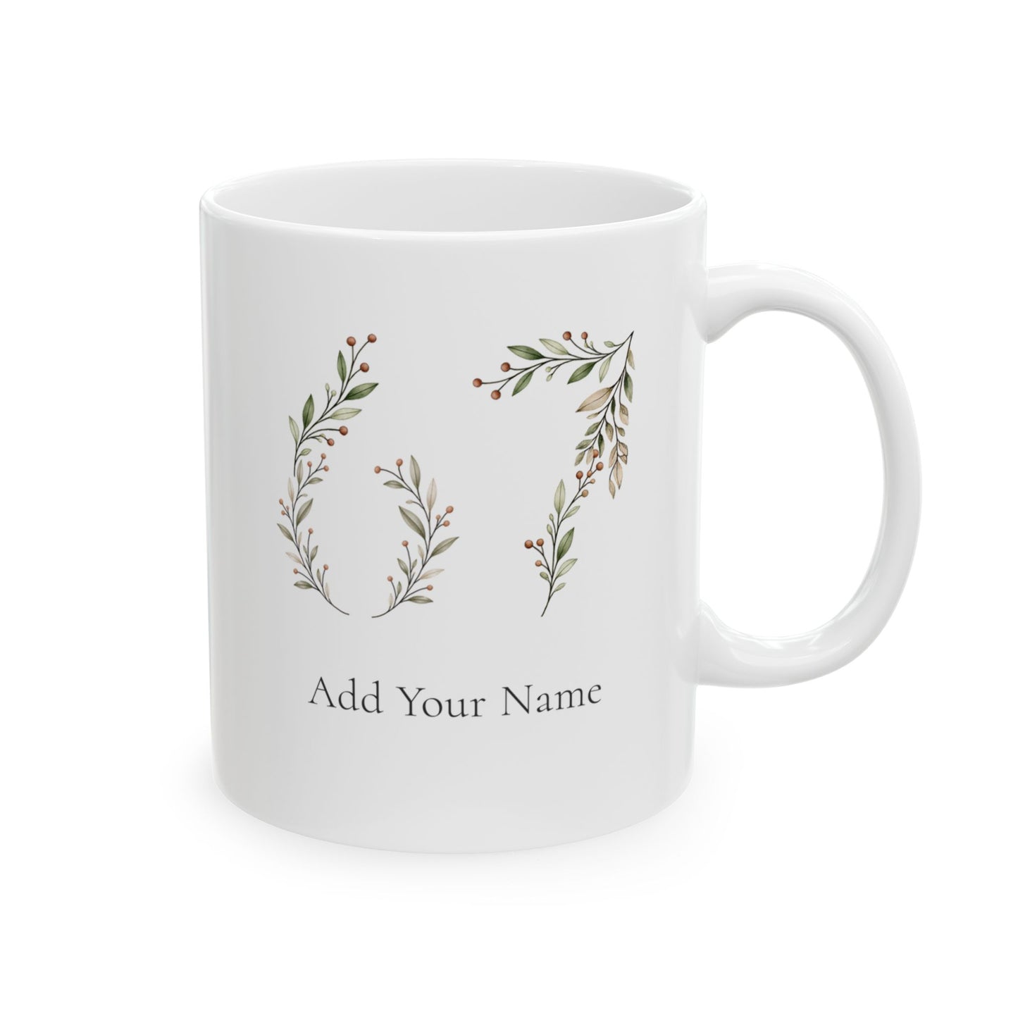 Personalized Ceramic Mug 11oz