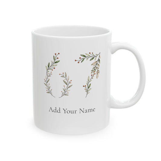 Personalized Ceramic Mug 11oz