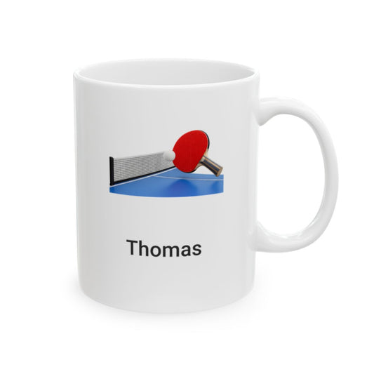 Personalized Small Art Sports Ceramic Mug 11oz