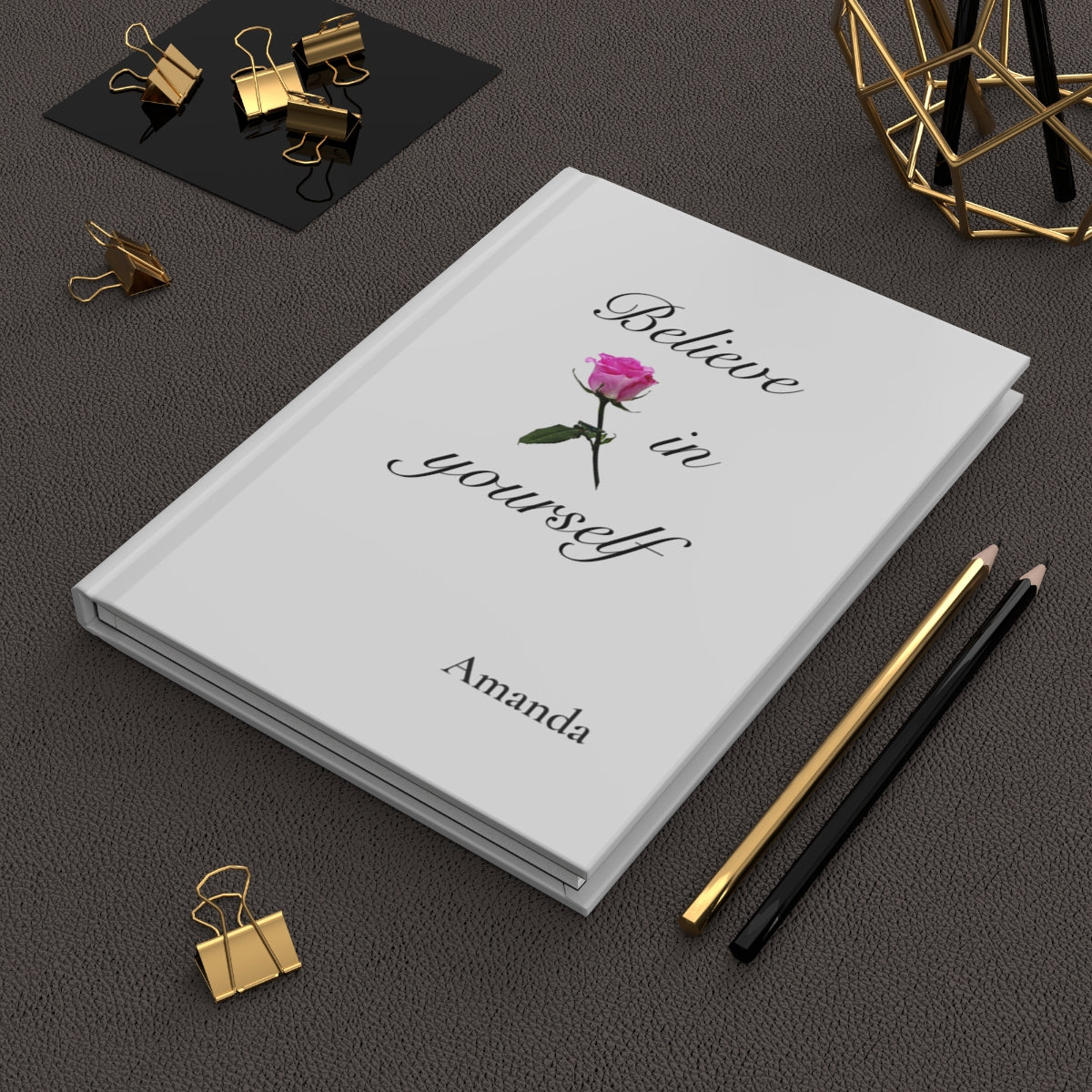 Believe in Yourself Personalized Journal