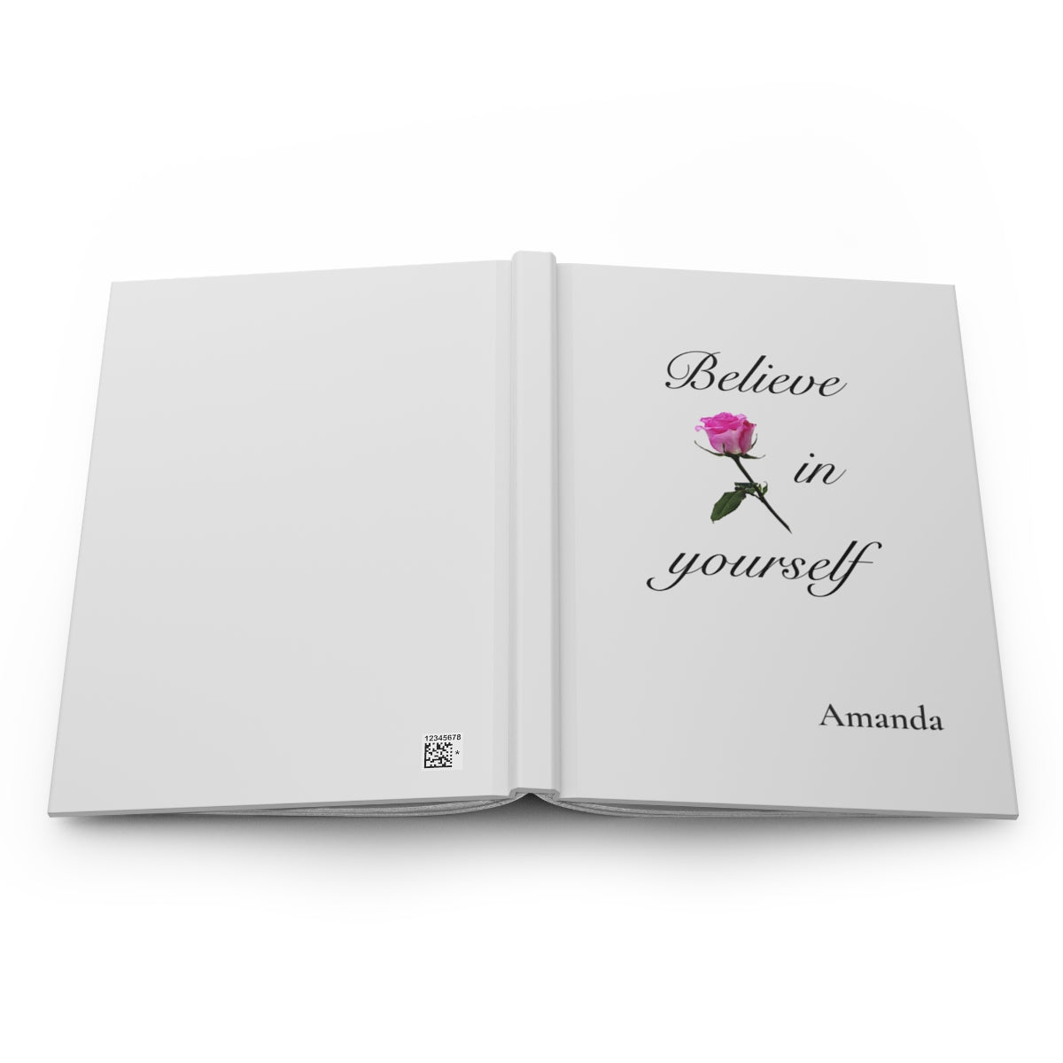 Believe in Yourself Personalized Journal