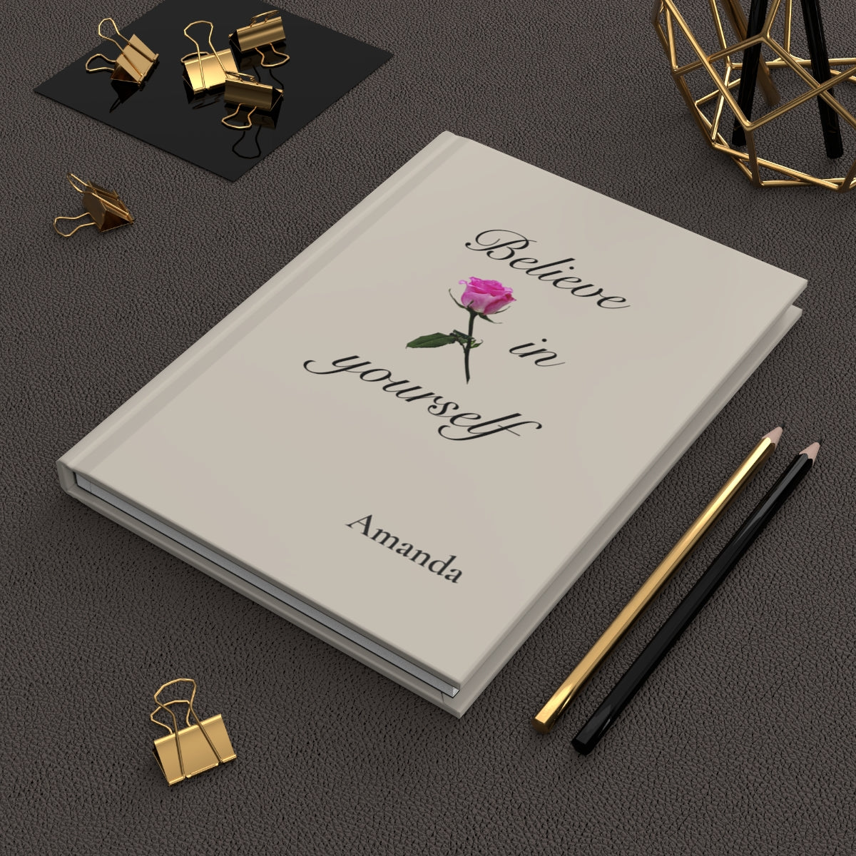 Believe in Yourself Personalized Journal