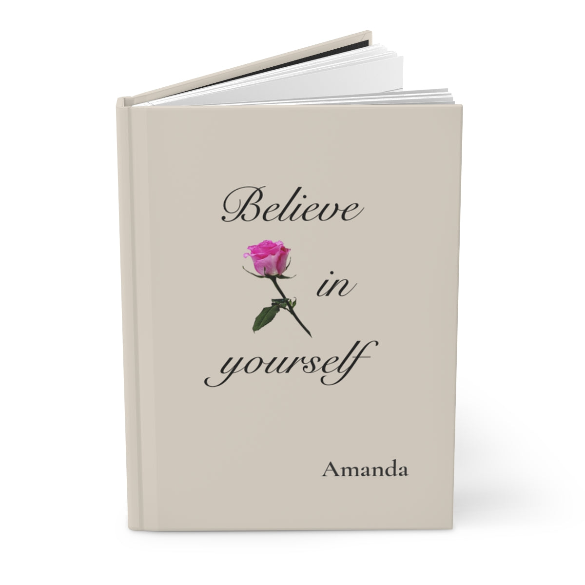 Believe in Yourself Personalized Journal