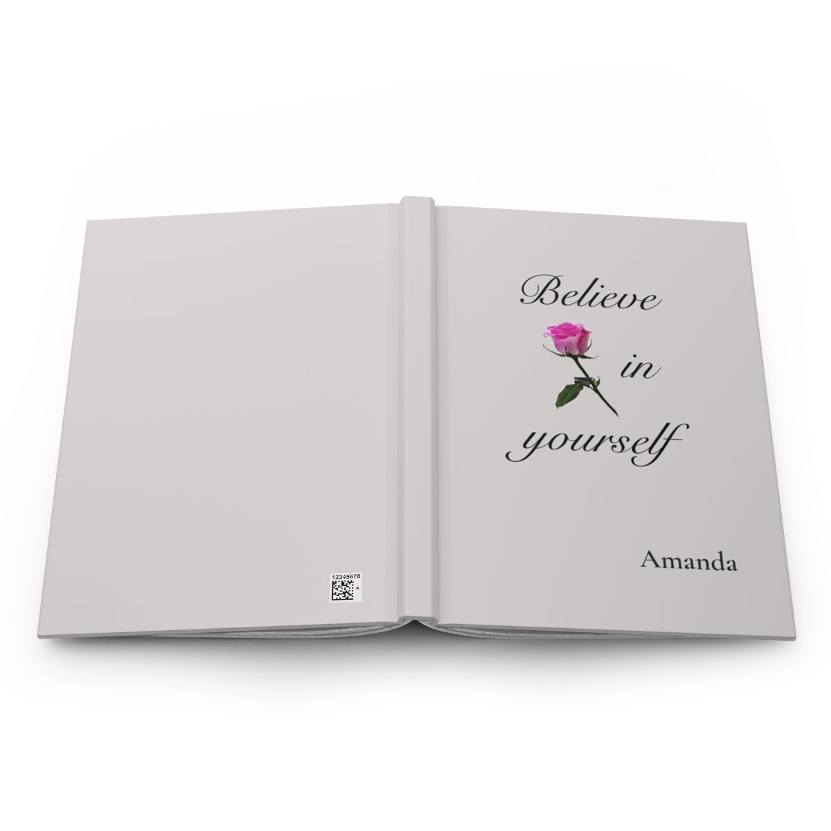 Believe in Yourself Personalized Journal
