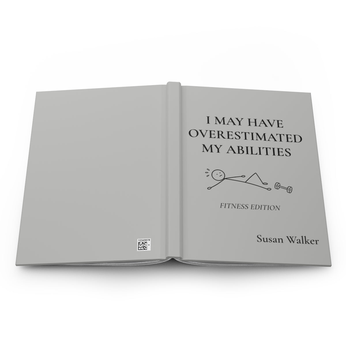 Personalized Funny Fitness Journal