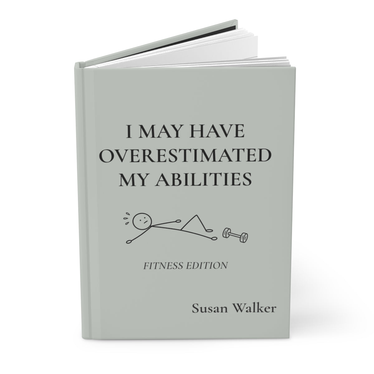 Personalized Funny Fitness Journal