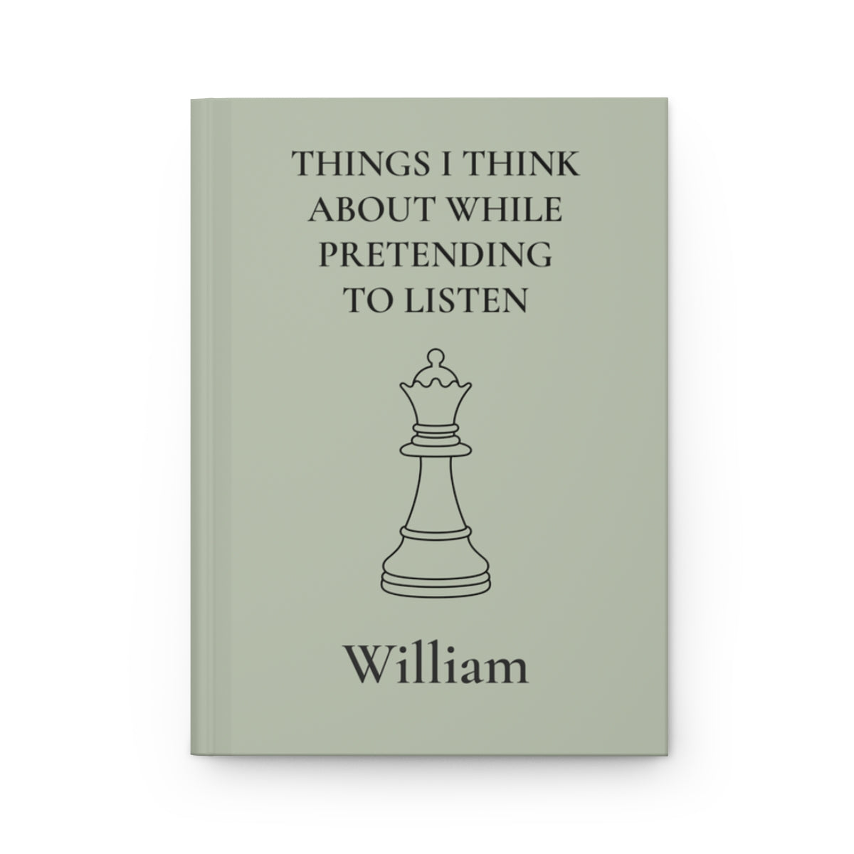 Personalized Hardcover Chess Journal