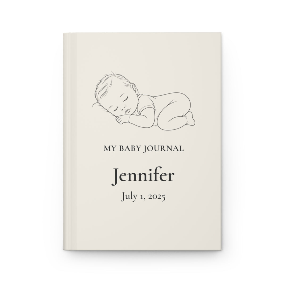Personalized Baby Hardcover Journal