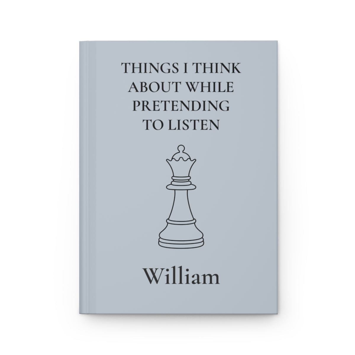 Personalized Hardcover Chess Journal