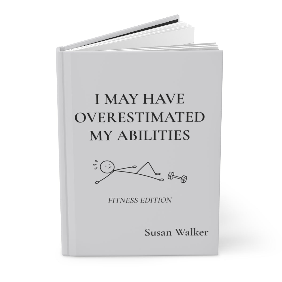 Personalized Funny Fitness Journal