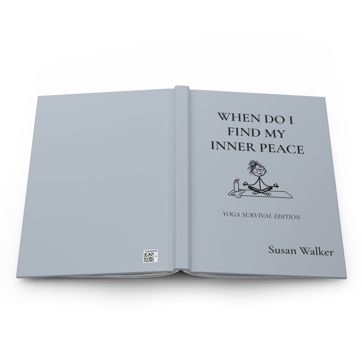 Personalized Funny Yoga Journal – Yoga Survival Edition