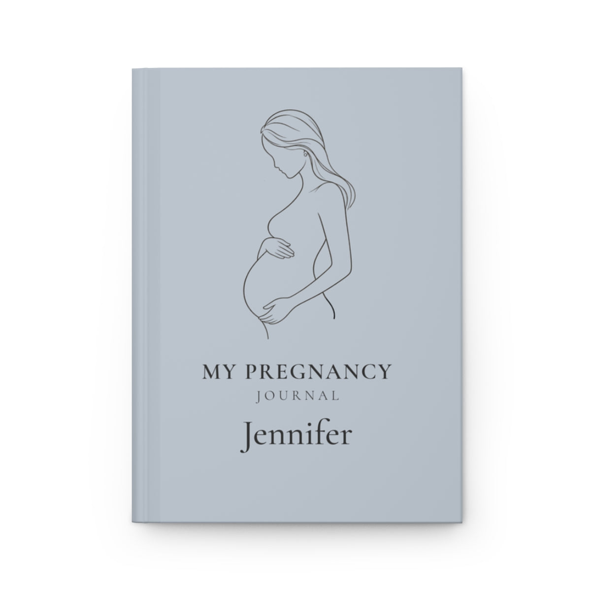 Personalized Pregnancy Hardcover Journal