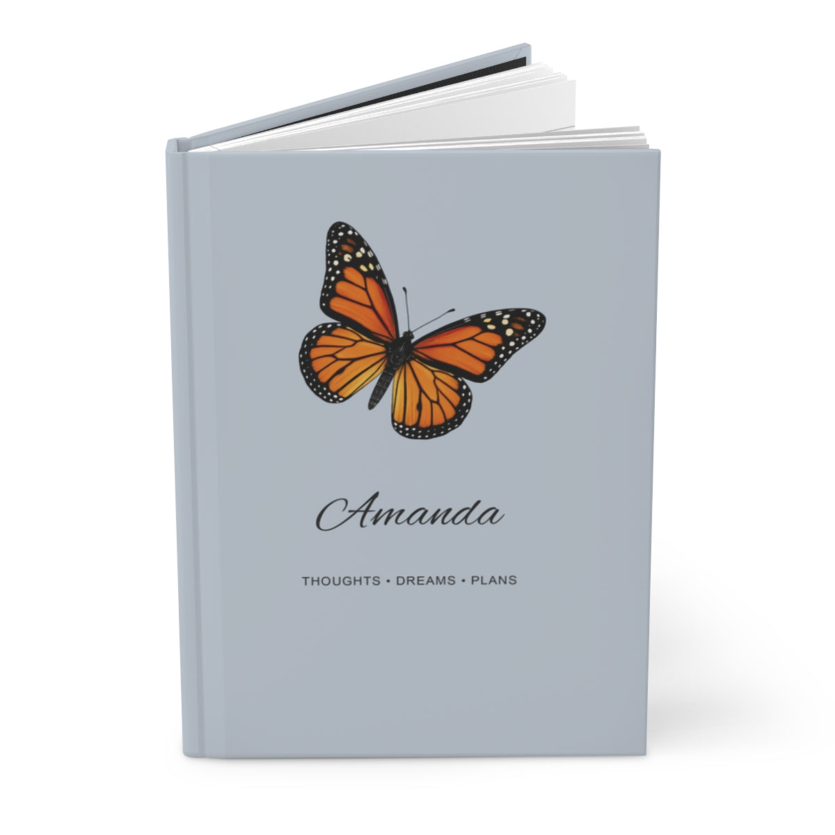 Personalized Butterfly Hardcover Journal