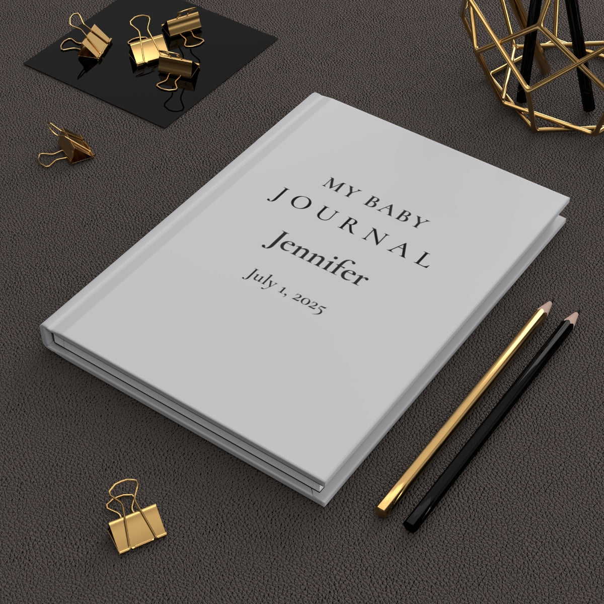 Personalized Baby Hardcover Journal