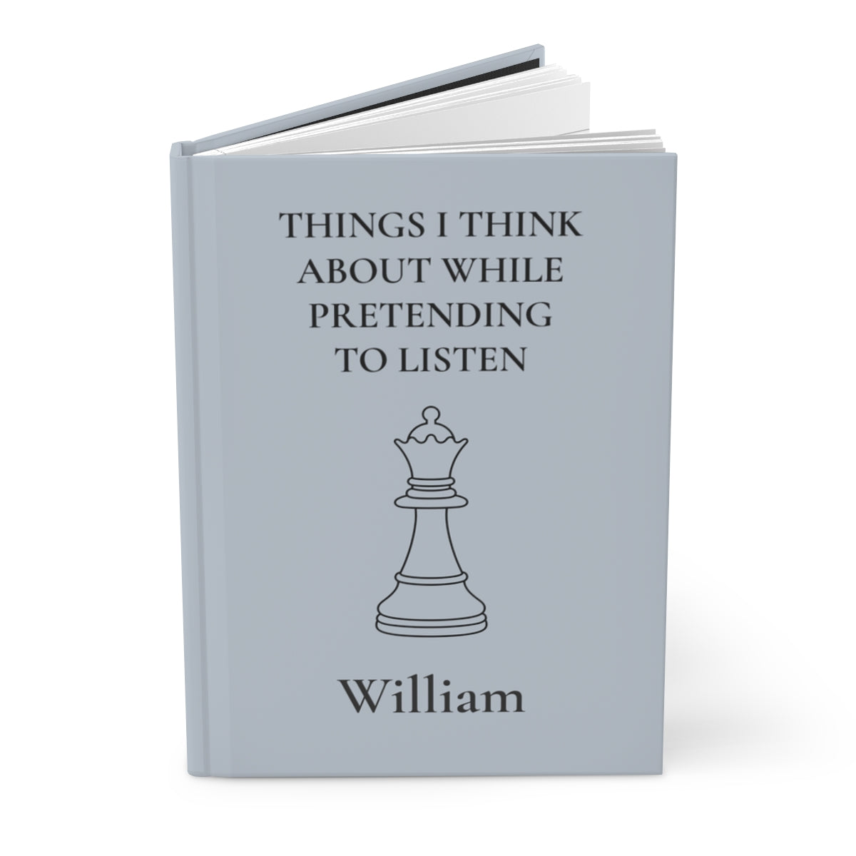 Personalized Hardcover Chess Journal