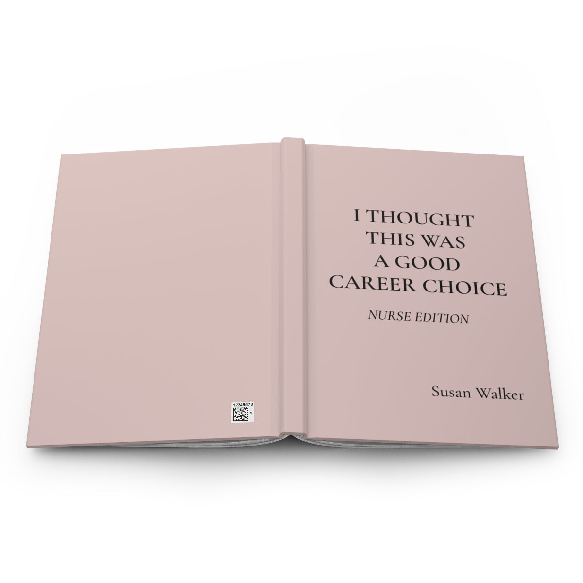 Personalized Funny Nurse Hardcover Journal