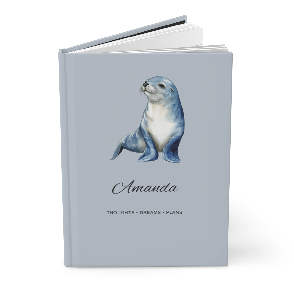 Personalized Sea Animals Hardcover Journal