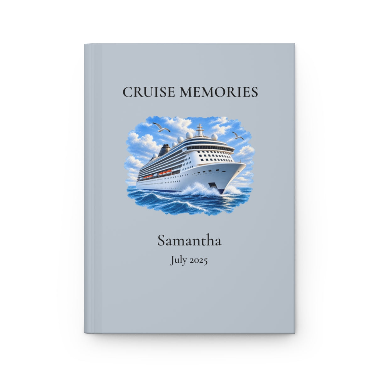 Personalized Cruise Memories Hardcover Journal