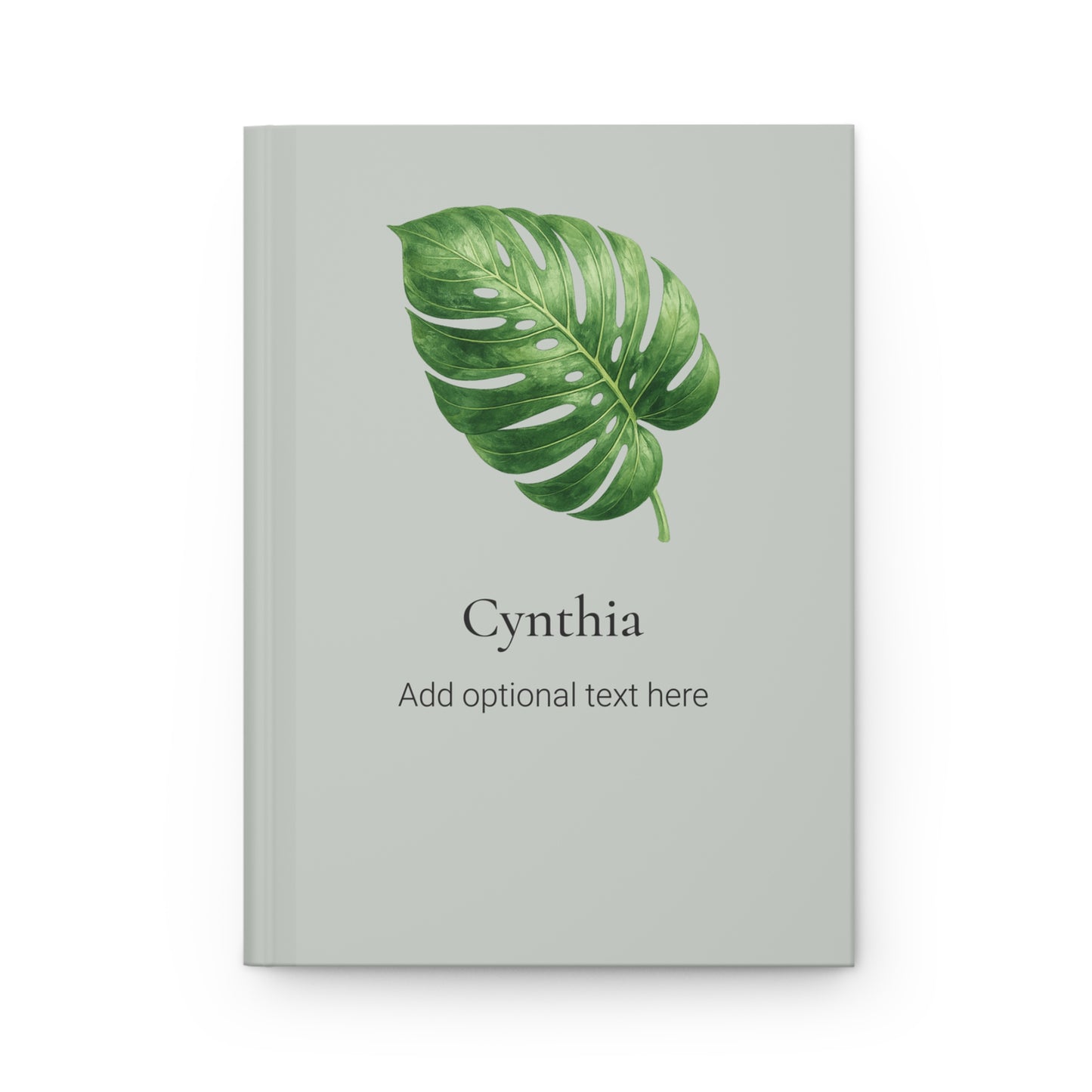 Personalized Hawaiian Floral Hardcover Journal