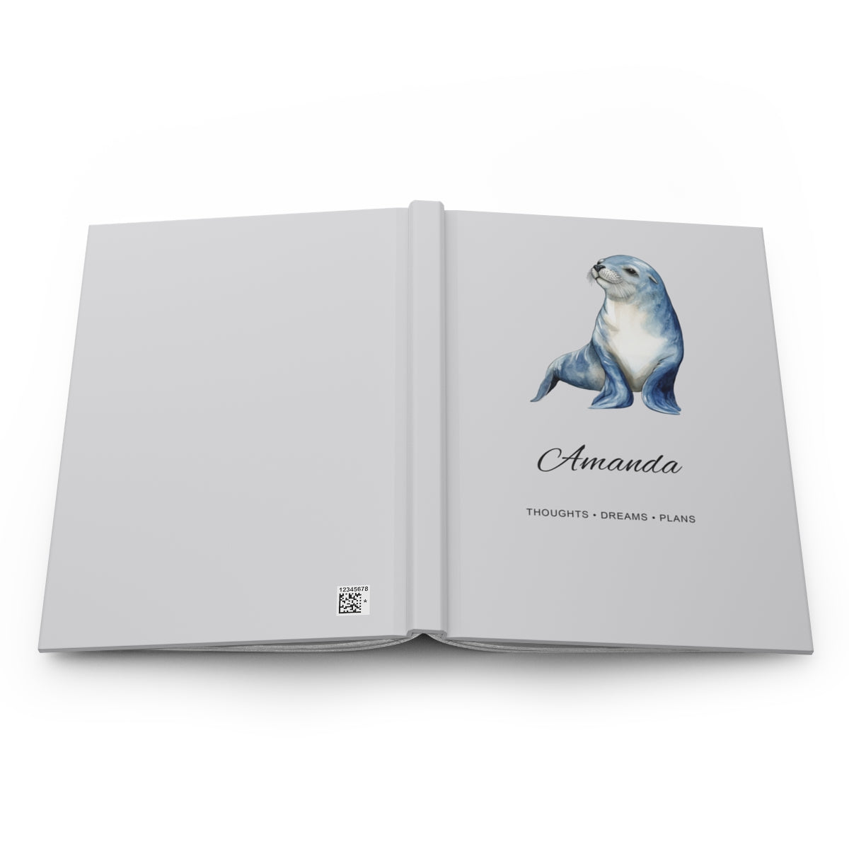 Personalized Sea Animals Hardcover Journal