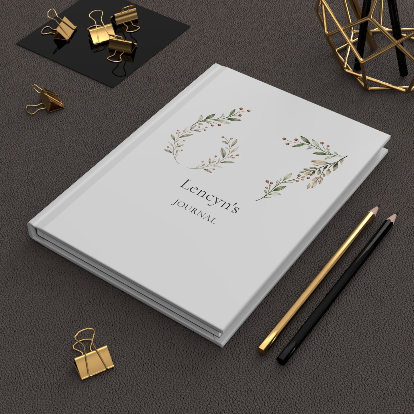 Personalized Hardcover Journal