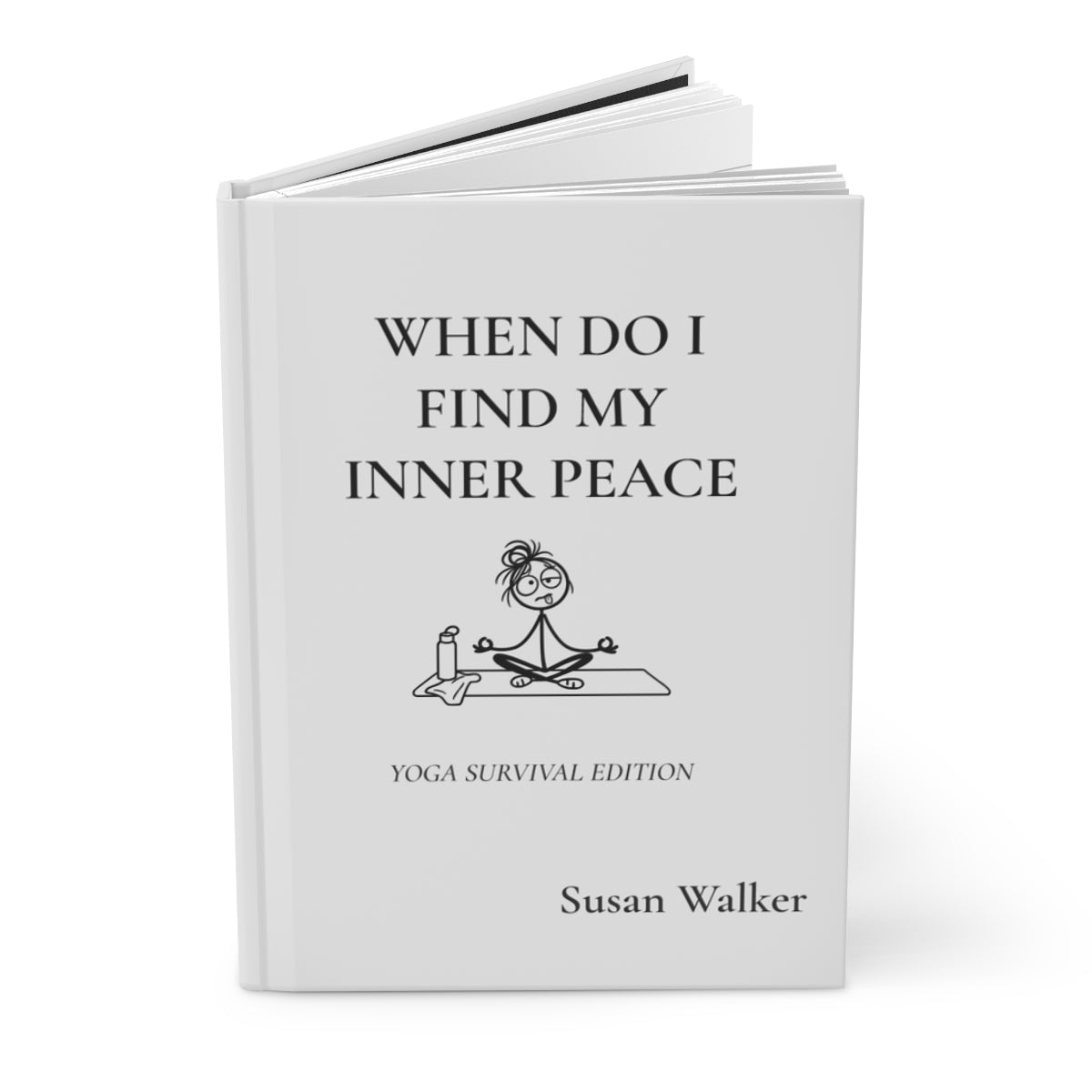 Personalized Funny Yoga Journal – Yoga Survival Edition