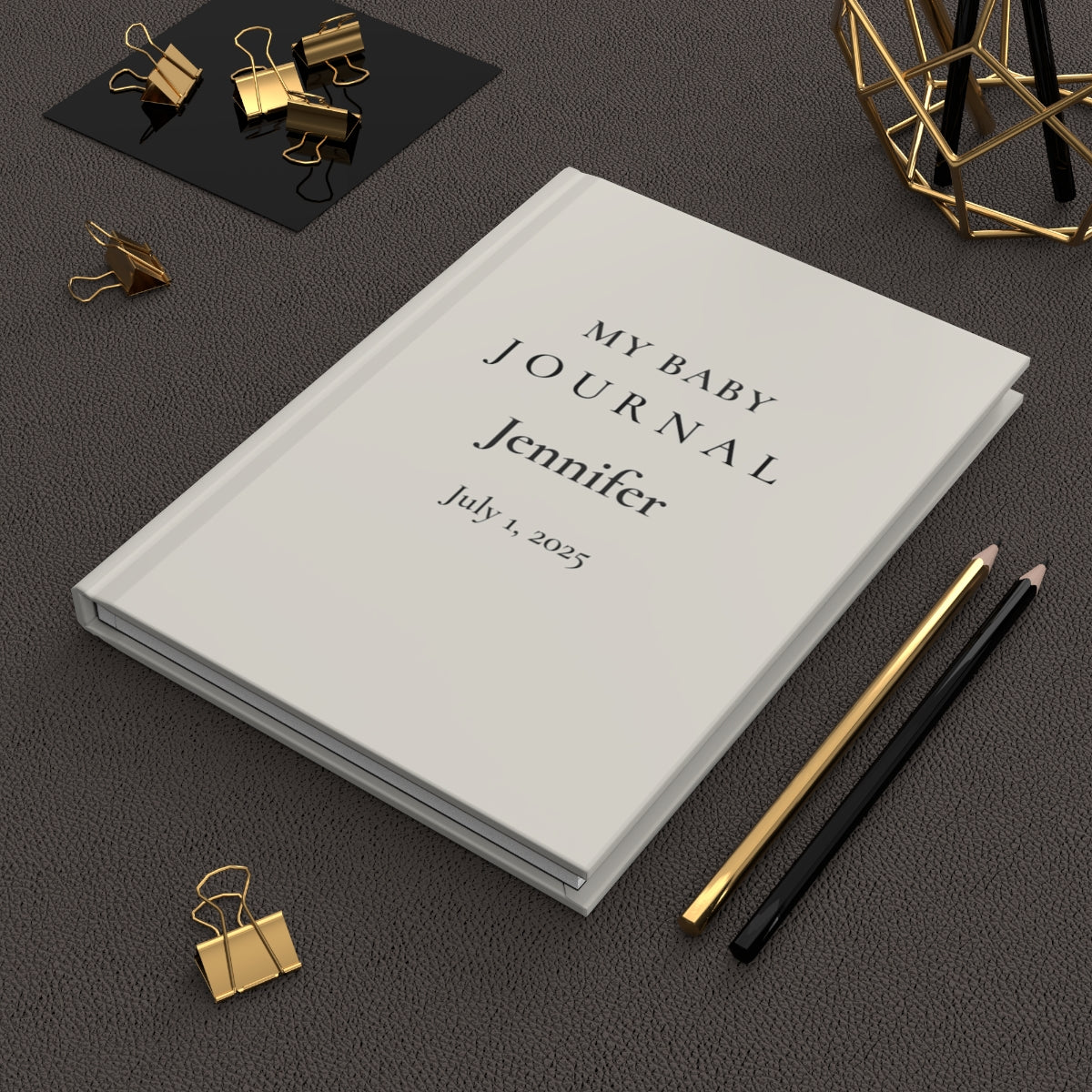Personalized Baby Hardcover Journal