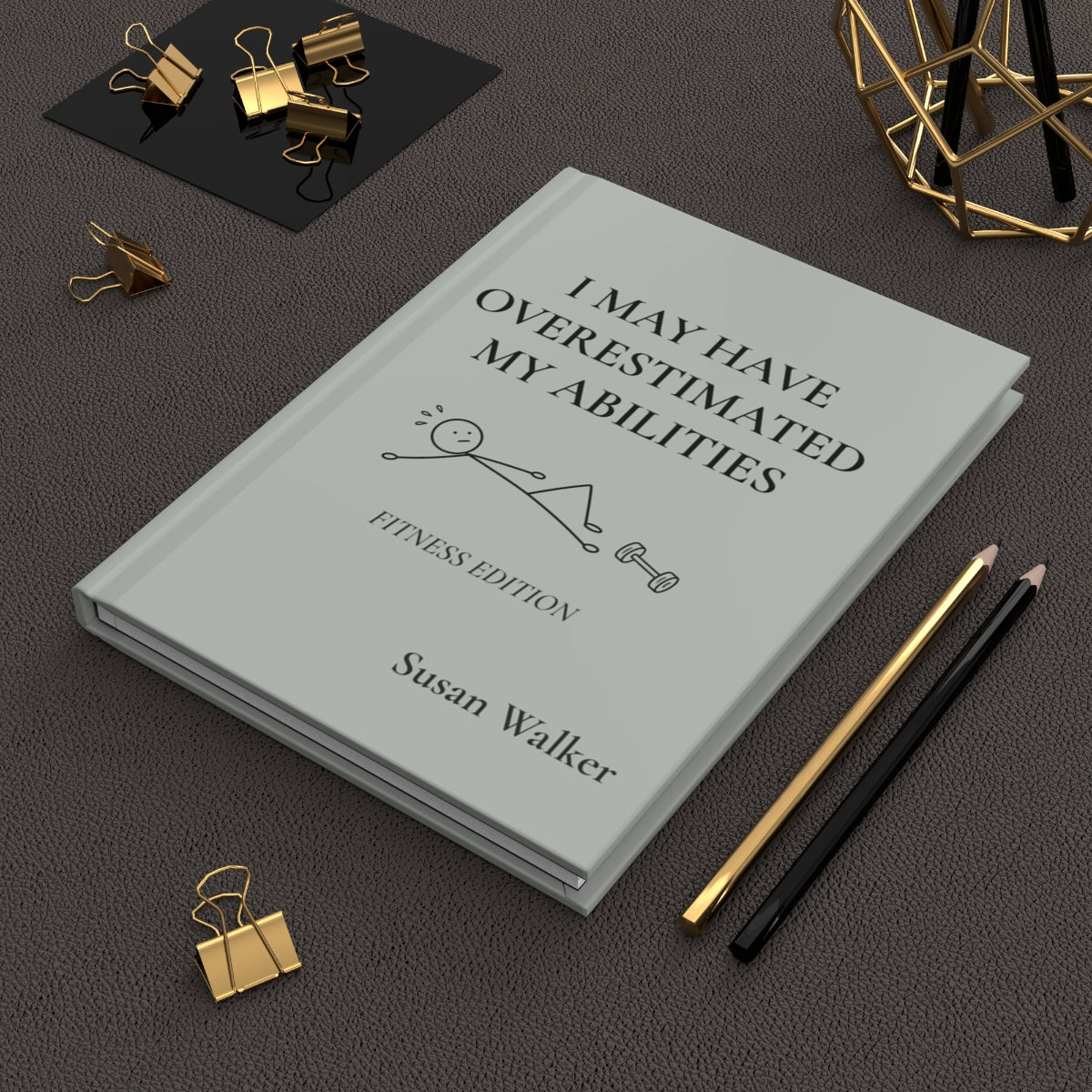 Personalized Funny Fitness Journal