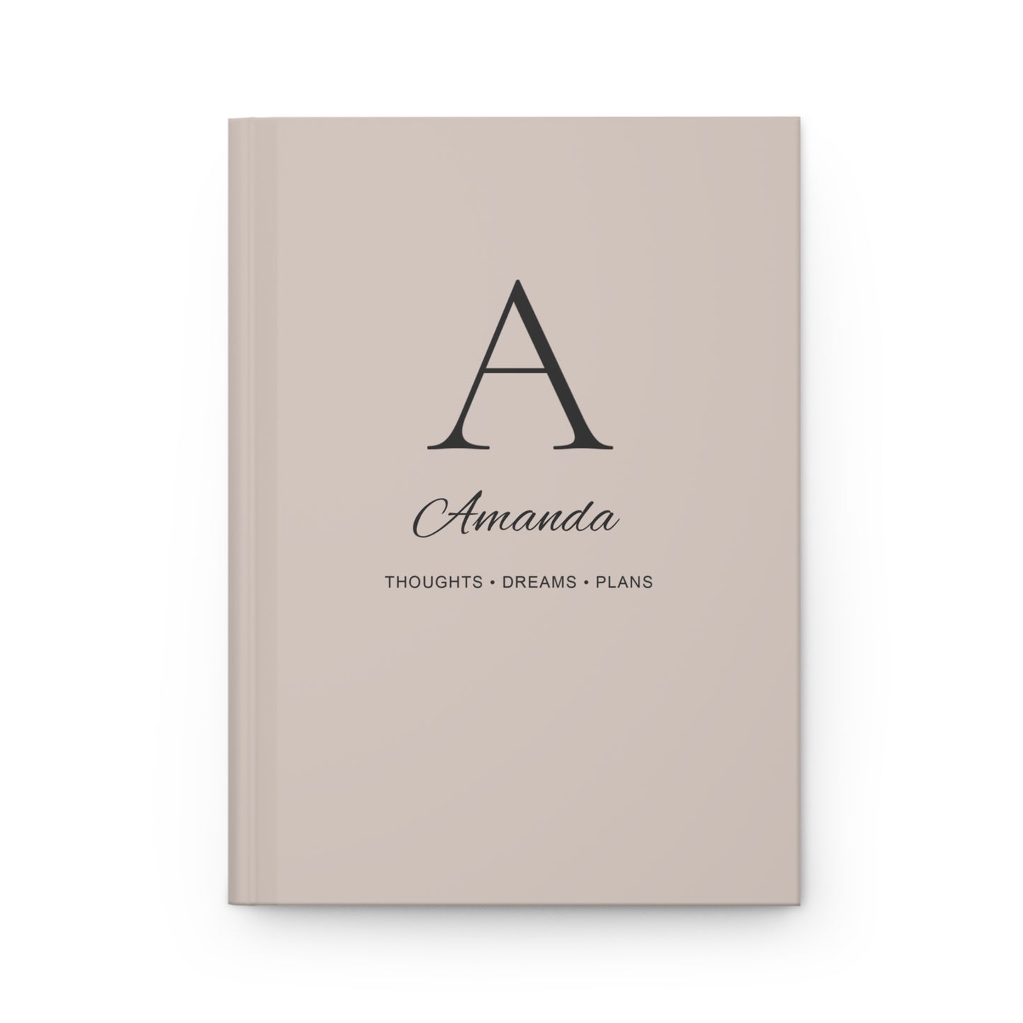 Personalized Hardcover Journal