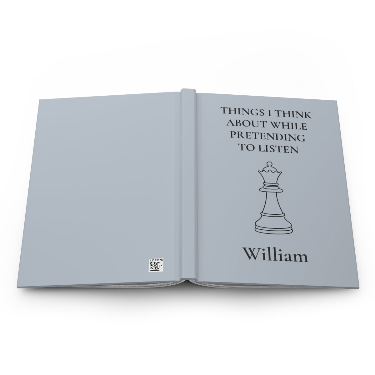 Personalized Hardcover Chess Journal