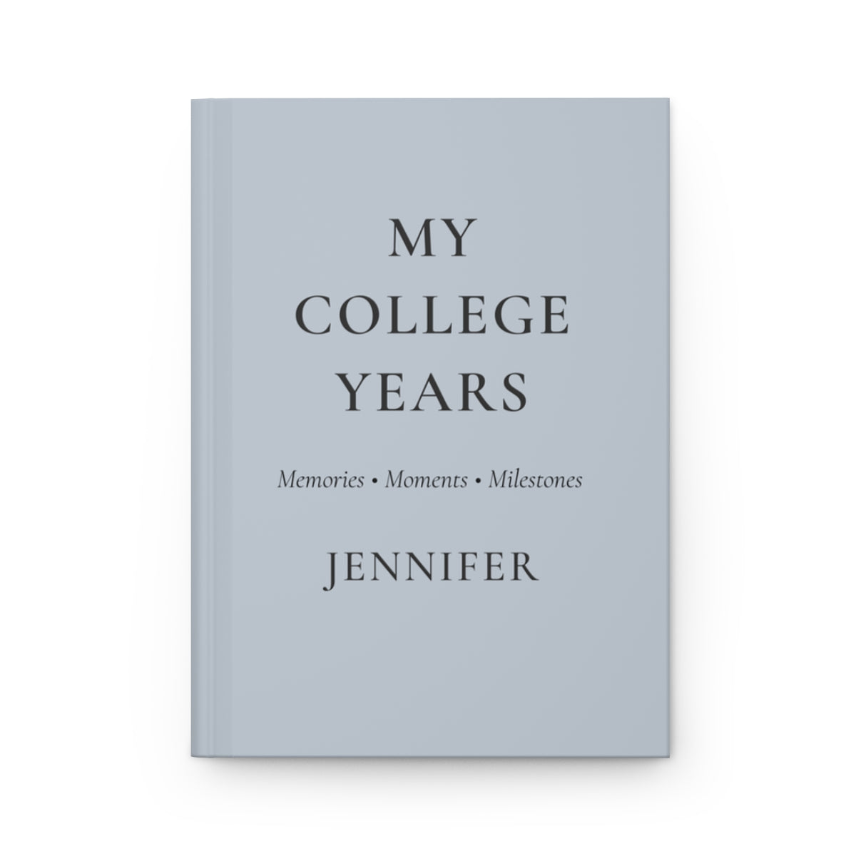 Personalized College Years Hardcover Journal