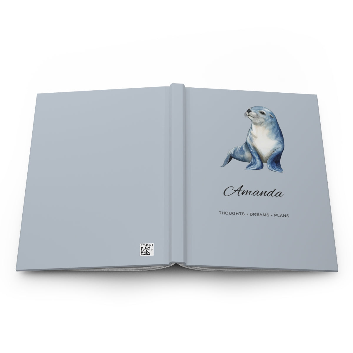 Personalized Sea Animals Hardcover Journal