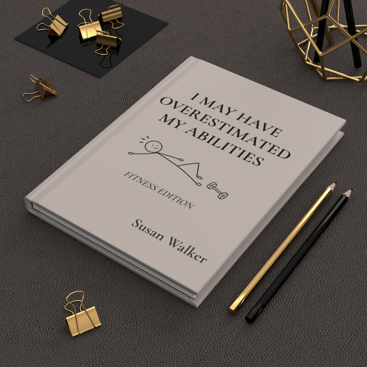 Personalized Funny Fitness Journal