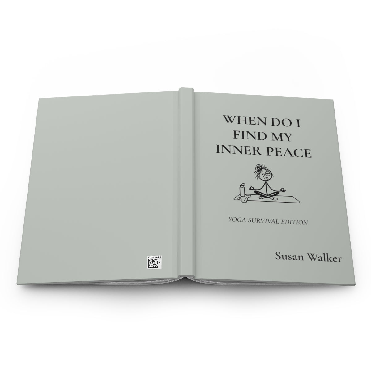 Personalized Funny Yoga Journal – Yoga Survival Edition