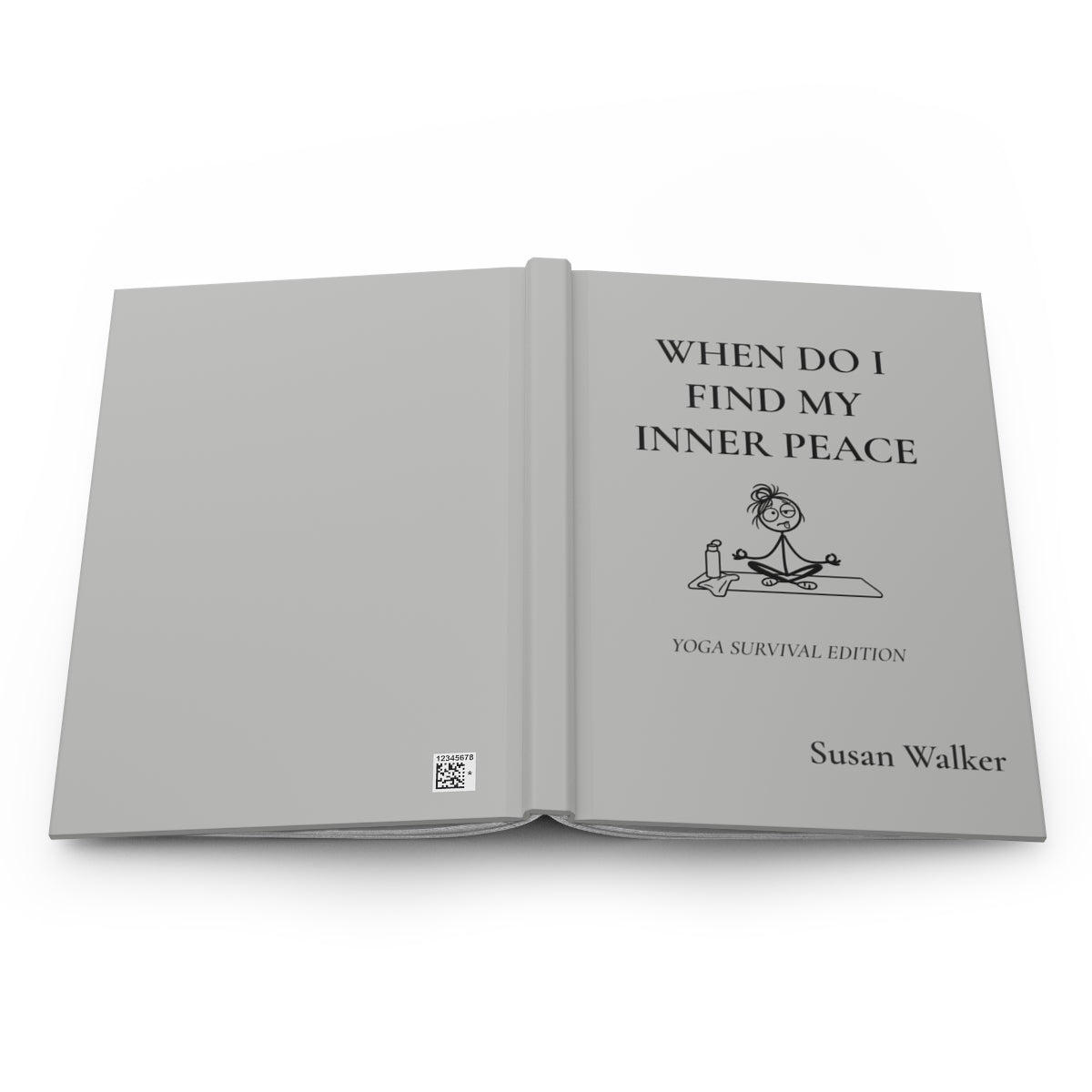 Personalized Funny Yoga Journal – Yoga Survival Edition