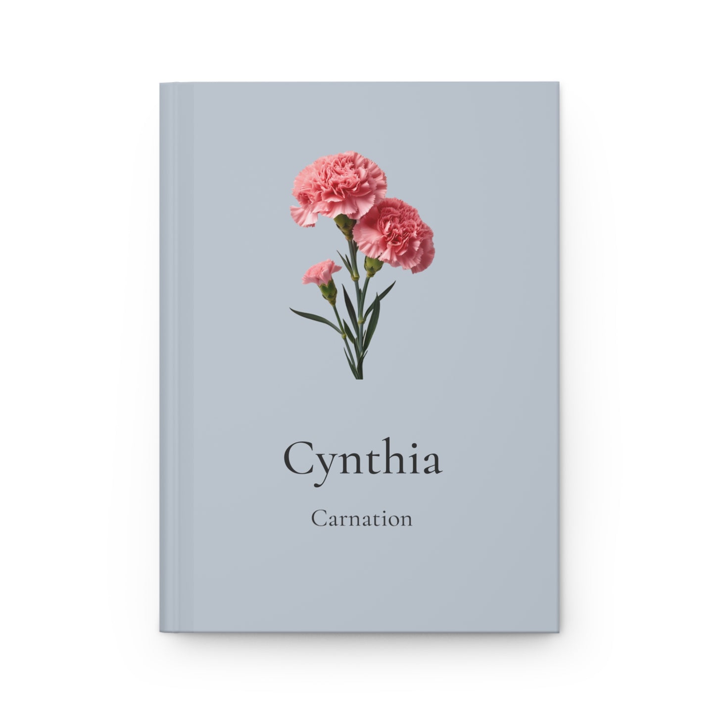 Personalized Floral Hardcover Journal