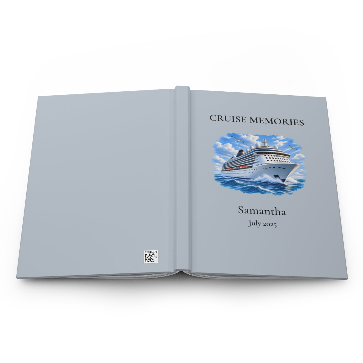 Personalized Cruise Memories Hardcover Journal