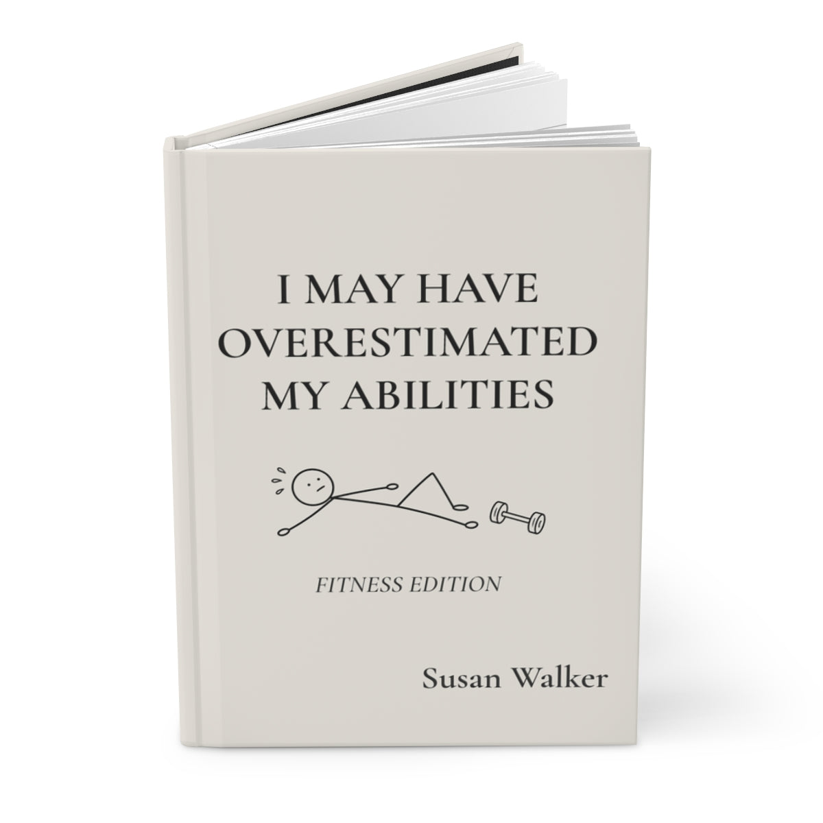 Personalized Funny Fitness Journal