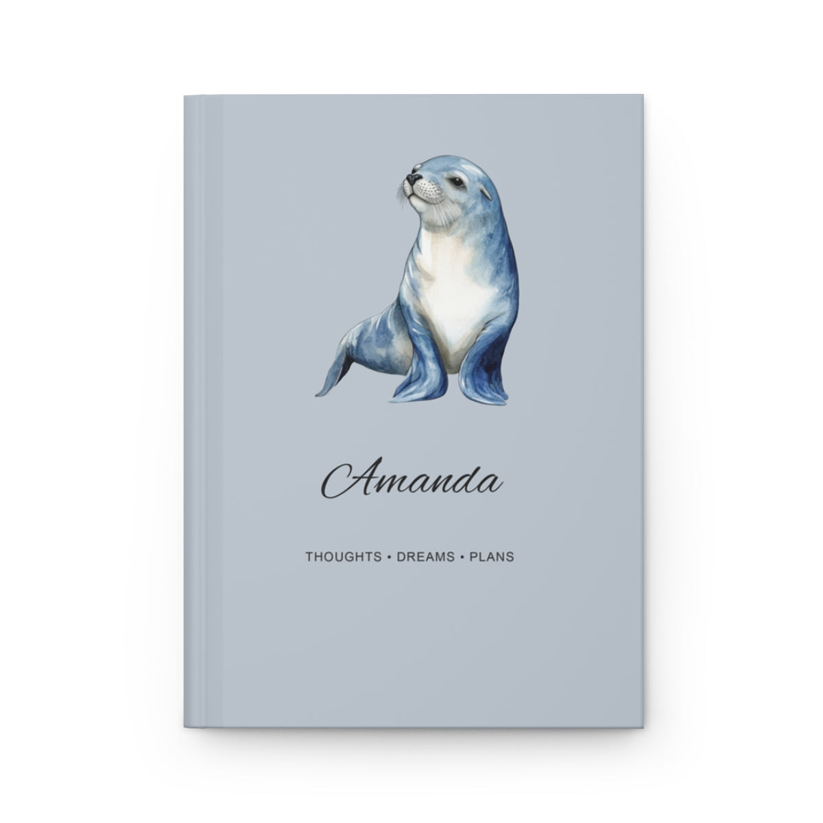 Personalized Sea Animals Hardcover Journal