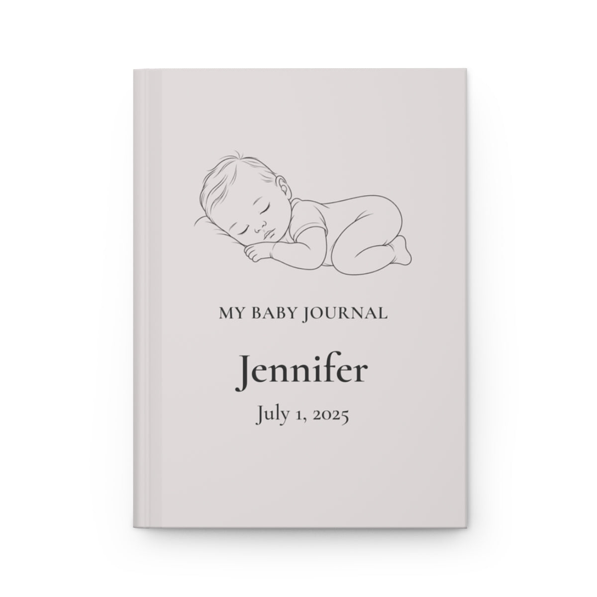 Personalized Baby Hardcover Journal