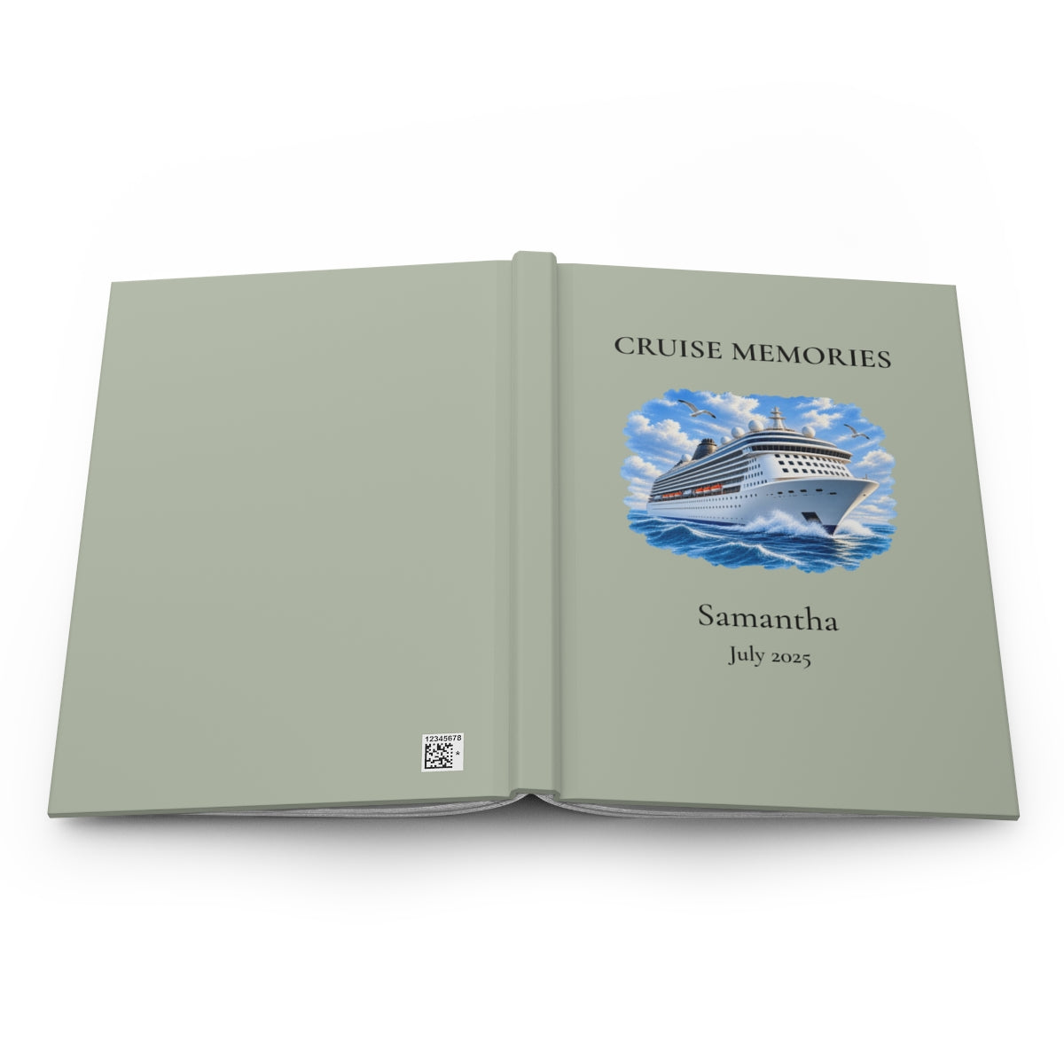 Personalized Cruise Memories Hardcover Journal