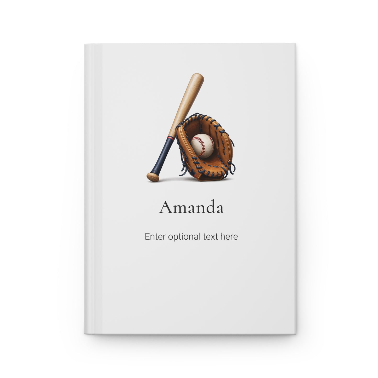 Personalized Sports Hardcover Journal