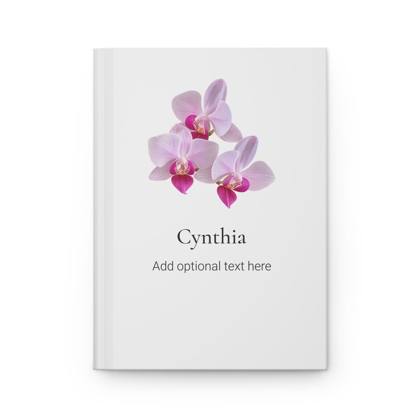 Personalized Hawaiian Floral Hardcover Journal
